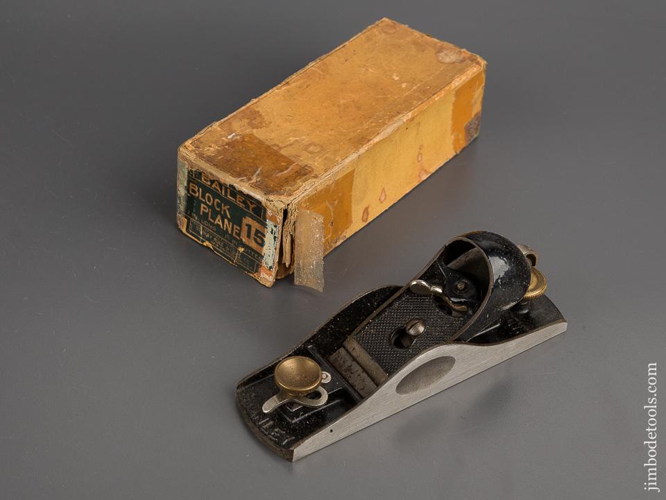 STANLEY No. 15 Block Plane in Original Box - 81985R