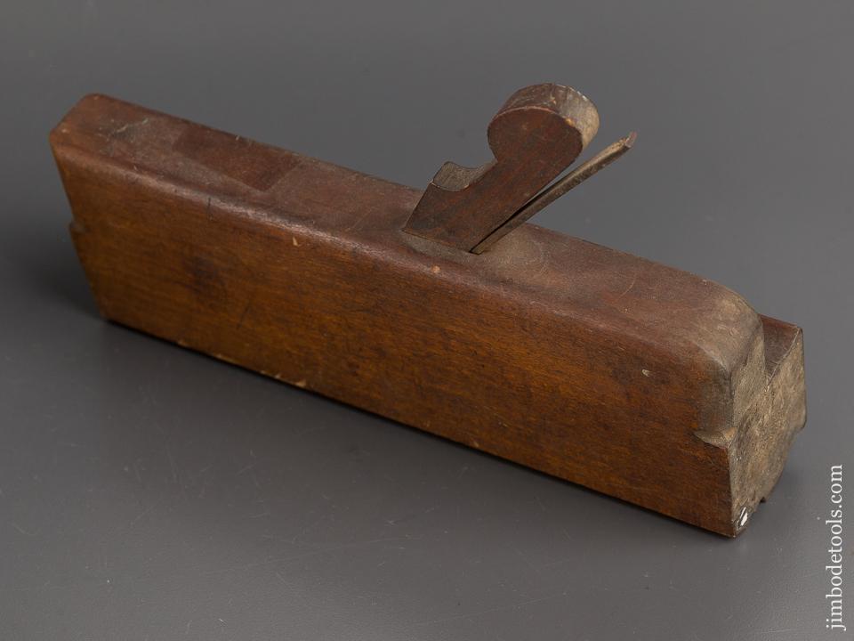 Rare! E. GERE with Eagle Motif Beech Complex Moulding Plane circa 1800-40 Susquehanna County PA - 81995R