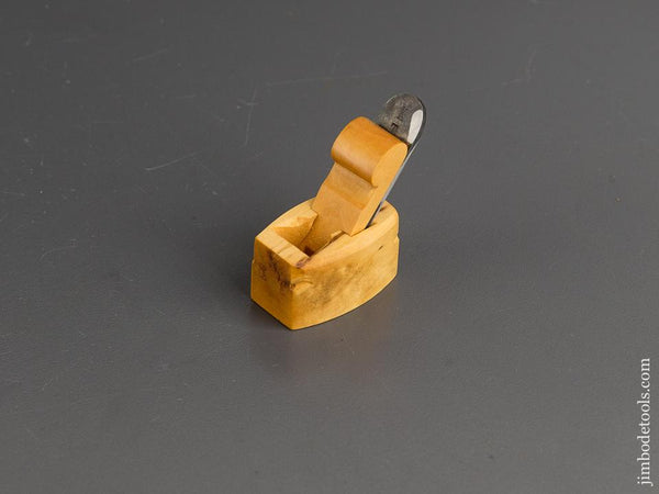 MINT! Miniature Boxwood Smooth Plane by JIM HENDRICKS - 81996R
