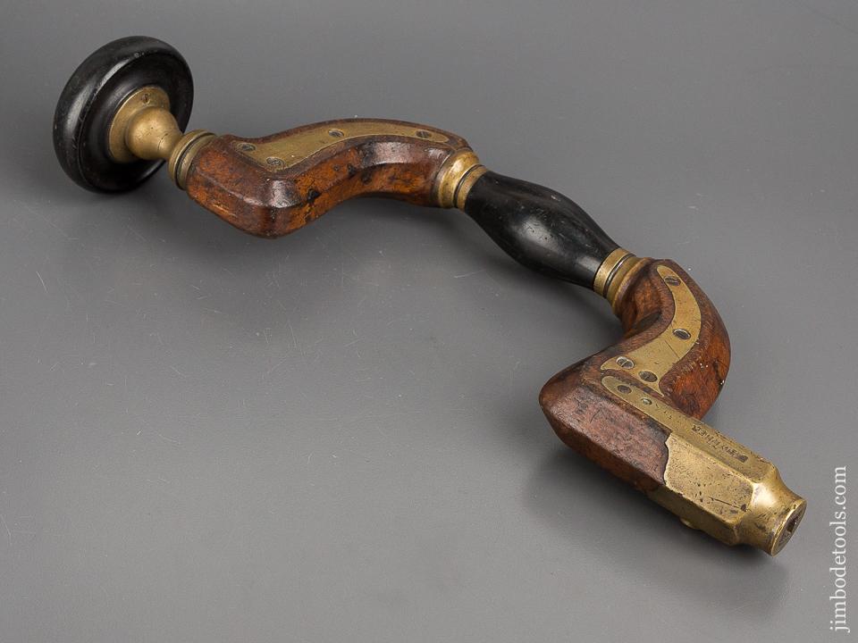 Beech Plated Sheffield Brace with Ebony Handles! - 82024R