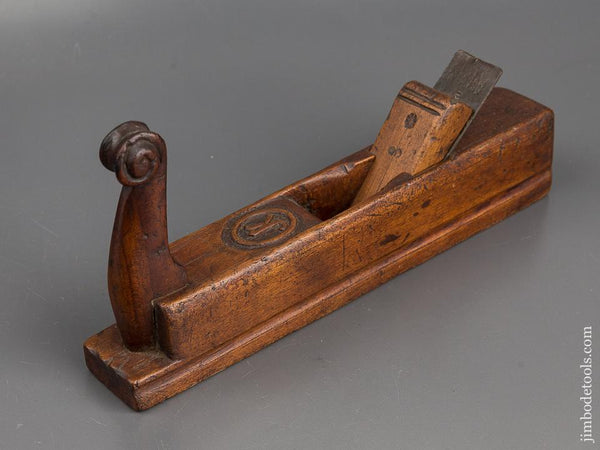 Lovely 10 1/2 x 1 1/2 x 5 inch Carved Dutch Plane - 82025R