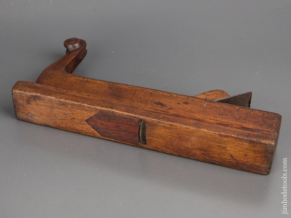 Lovely 10 1/2 x 1 1/2 x 5 inch Carved Dutch Plane - 82025R