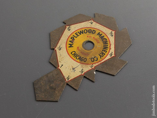 MAPLEWOOD MACHINERY CO. Thickness Gauge - 82030R