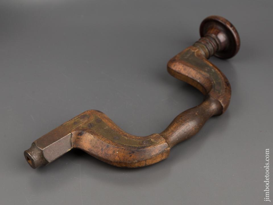 Eight inch TURTON & CO. Plated SHEFFIELD Brace - 82085