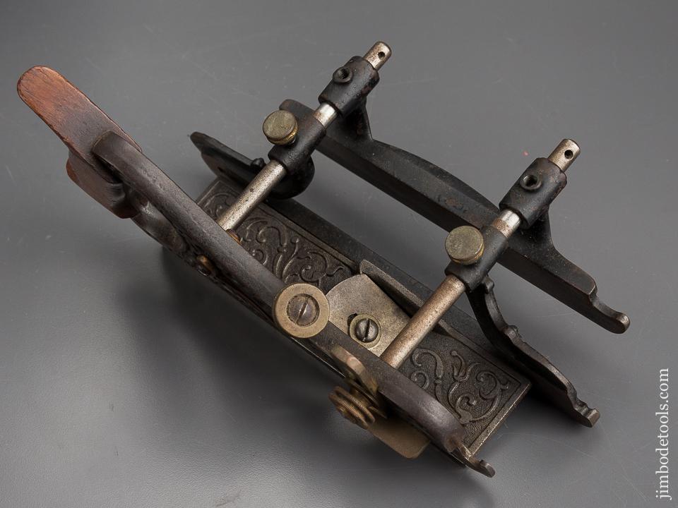 CRISP Ornate STANLEY MILLER's Patent June 28, 1890 No. 41 Plow Plane - 82101