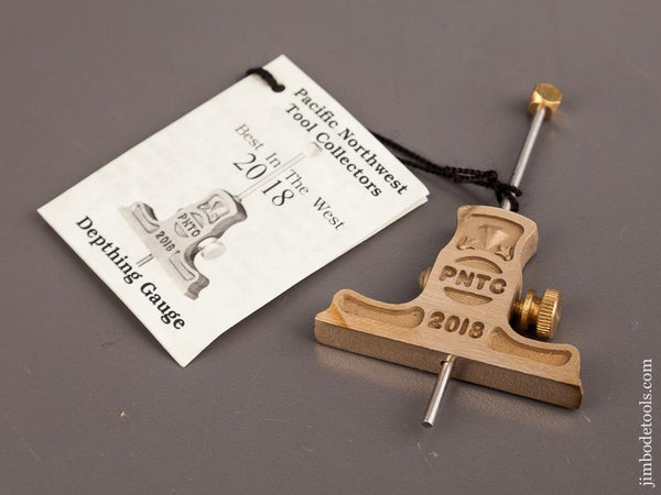2018 PNTC Best in the West Favor Depthing Gauge MINT in Original Pouch - 82103