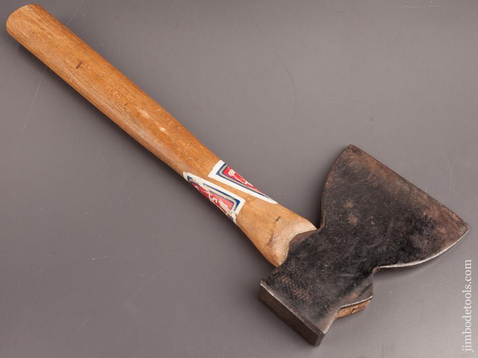 Single Bevel TRUE TEMPER Side Axe with Label - 82117