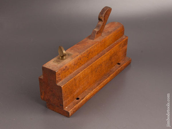 BENSEN & CRANNELL ALBANY Moving Filletster Plane circa 1843-62 EXTRA FINE - 82132