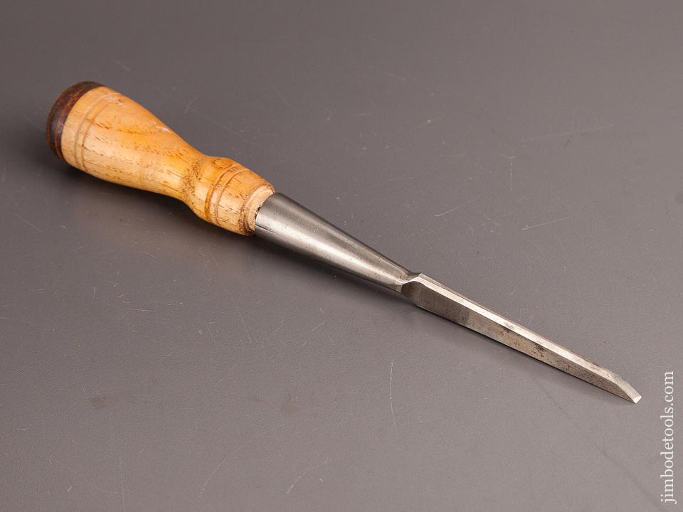 1/8 x 9 1/4 inch JAMES SWAN Socket Chisel NEW OLD STOCK - 82137