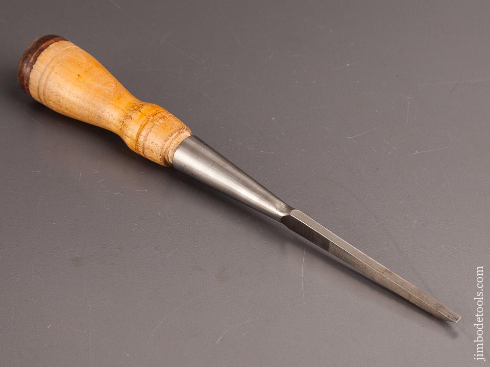 1/8 x 9 1/4 inch JAMES SWAN Socket Chisel NEW OLD STOCK - 82137