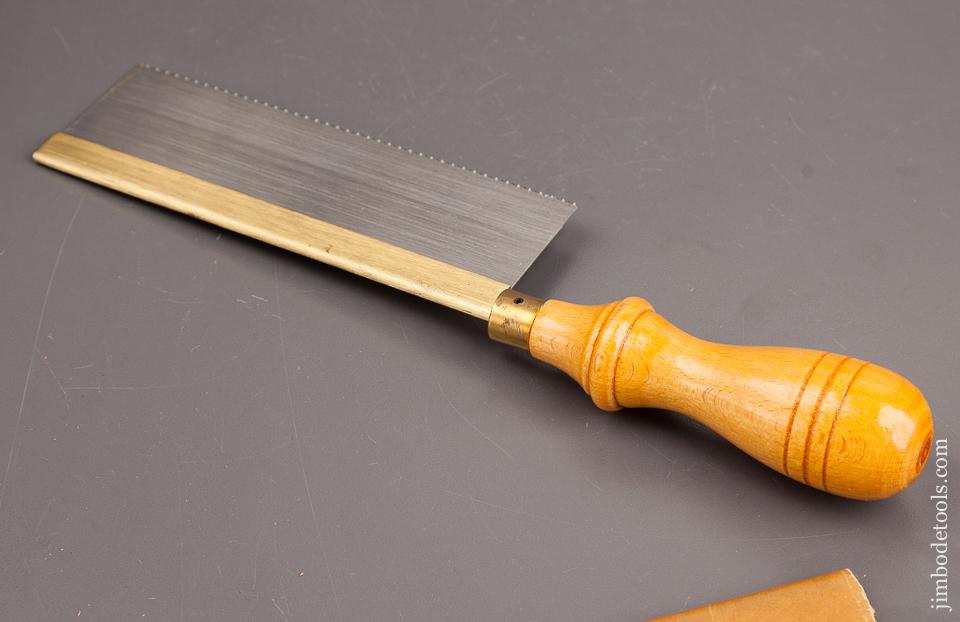 NEW OLD STOCK 15 point 6 inch Rip TYZACK No. 130 Gents Dovetail Saw MINT in Wrapper - 82176M
