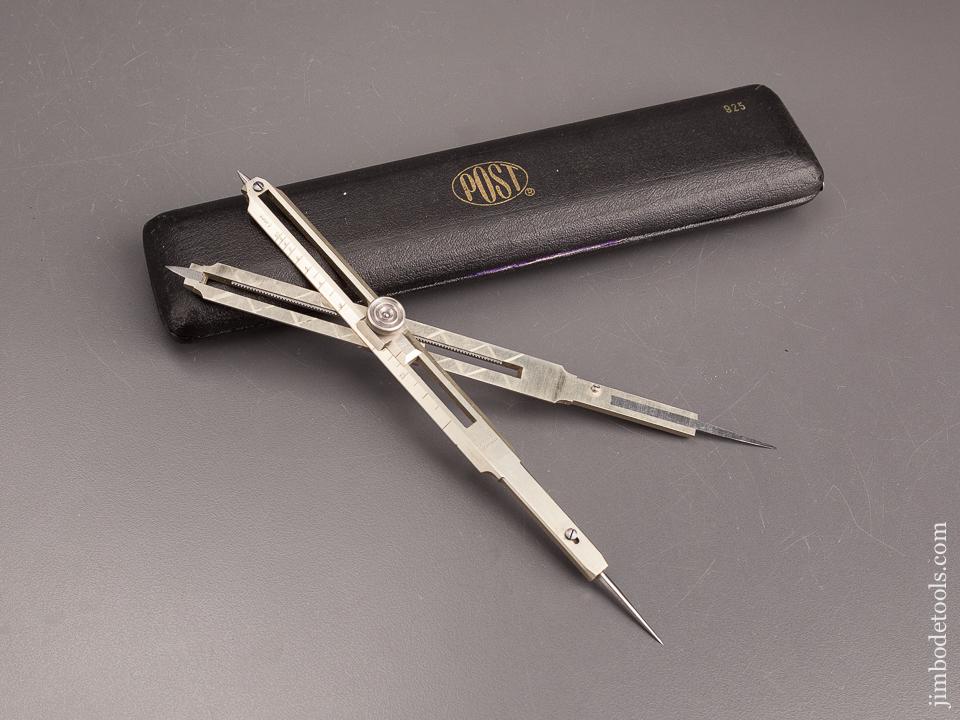 Eight inch “Geared” Proportional Dividers by POST GERMANY in Original Case - 82192
