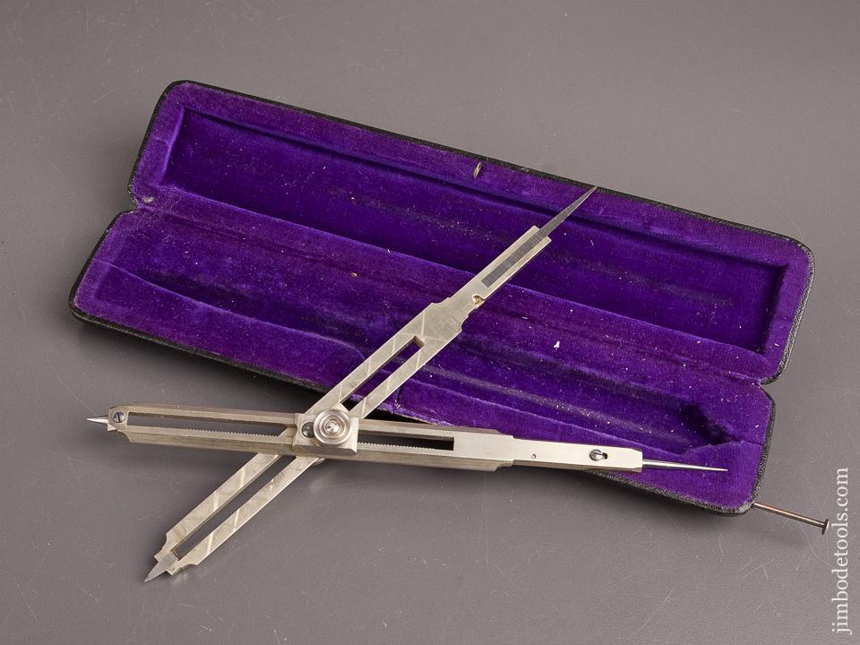 Eight inch “Geared” Proportional Dividers by POST GERMANY in Original Case - 82192