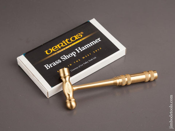 RARE Favor VERITAS 2012 BEST IN THE WEST Brass Shop Hammer MINT in Original Box - 82196