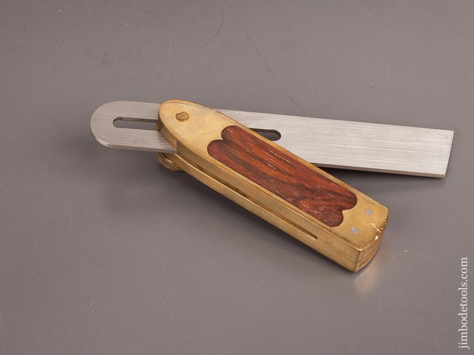 Stunning! Heavy Handmade Six inch Rosewood Bevel Square - 82198