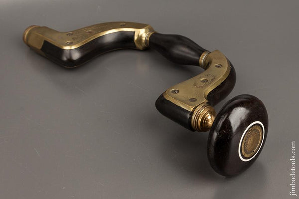 Extra Fine! MARPLES Ebony and Brass ULTIMATUM Brace - 82201