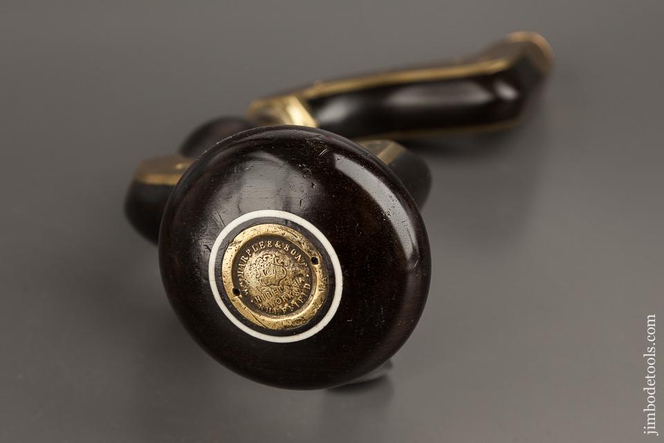 Extra Fine! MARPLES Ebony and Brass ULTIMATUM Brace - 82201