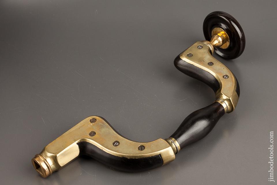 Extra Fine! MARPLES Ebony and Brass ULTIMATUM Brace - 82201