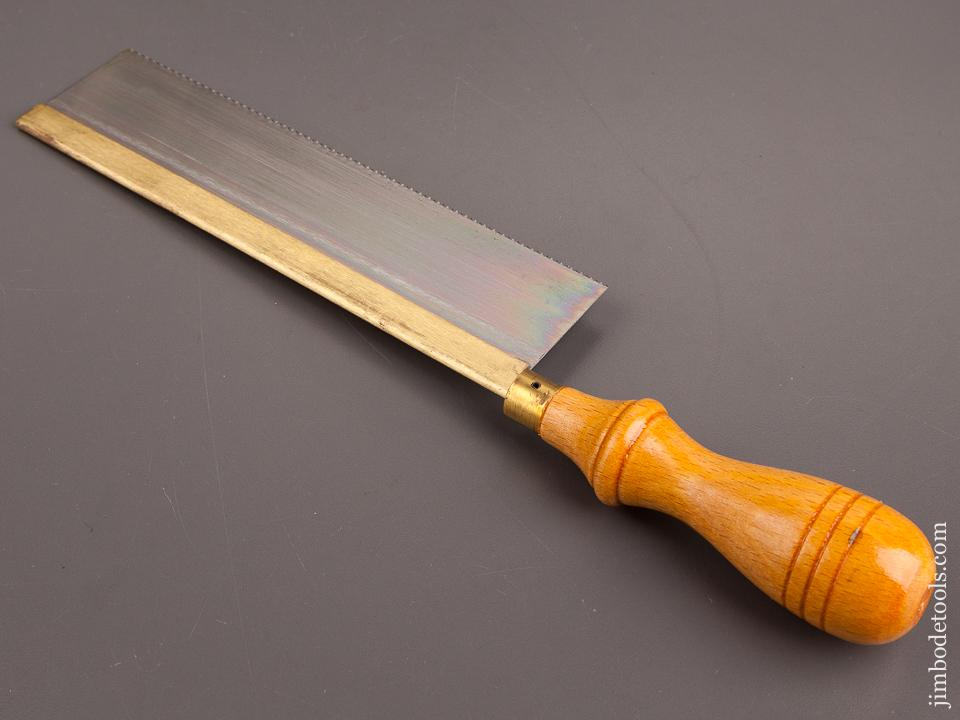 15 point 8 inch TYZACK No. 130 Dovetail Saw MINT in Original Box - 82203