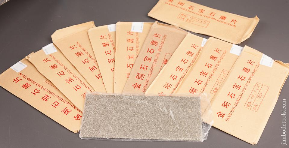 NEW Set of Ten Grits Diamond Honing Plates - 82208