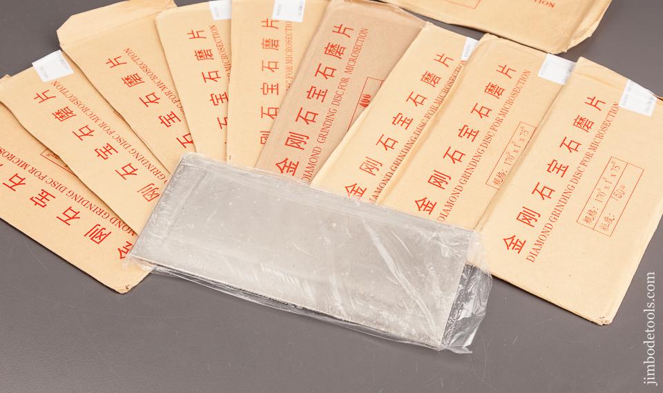 NEW Set of Ten Grits Diamond Honing Plates - 82208