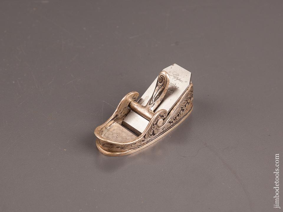 Solid Sterling Silver Slipper Plane by PAUL HAMLER - 82209U