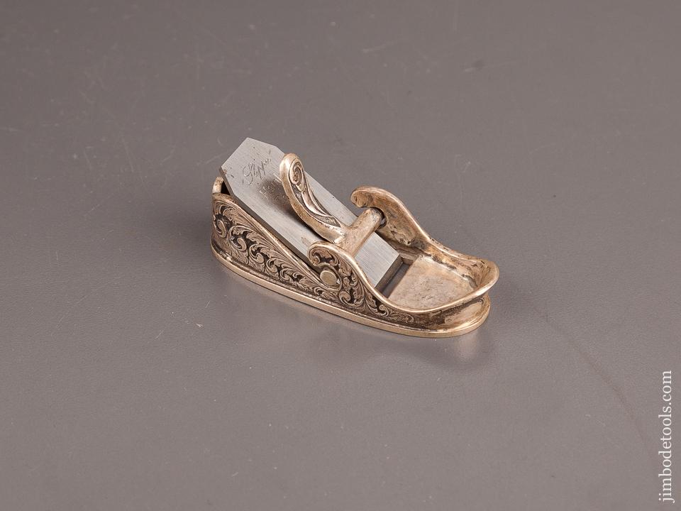 Solid Sterling Silver Slipper Plane by PAUL HAMLER - 82209U