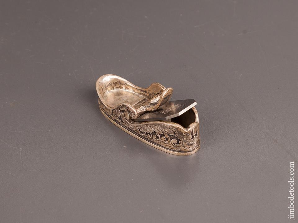 Solid Sterling Silver Slipper Plane by PAUL HAMLER - 82209U