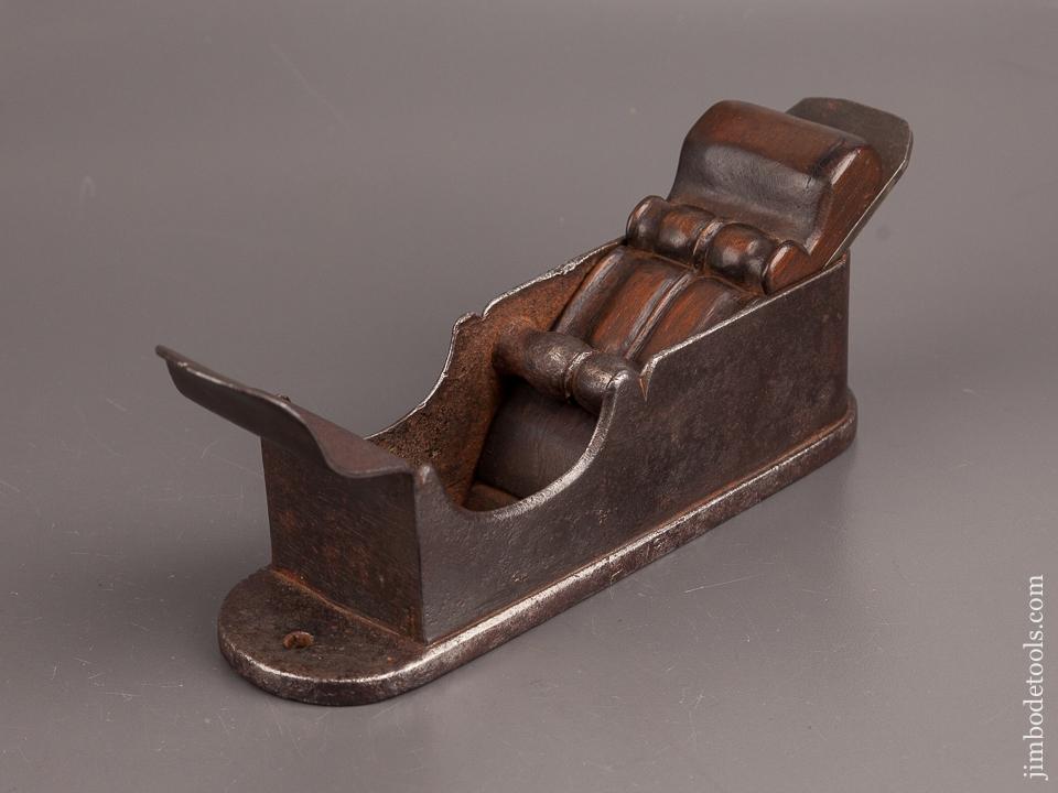 FANTASTIC! 16th/17th Century Miter Plane with Wavy Tongue Front Handle - 82217U
