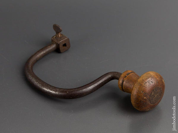 Early Miniature 7 1/4 inch Pocket-Sized Brace for Piano or Undertaker - 82233R
