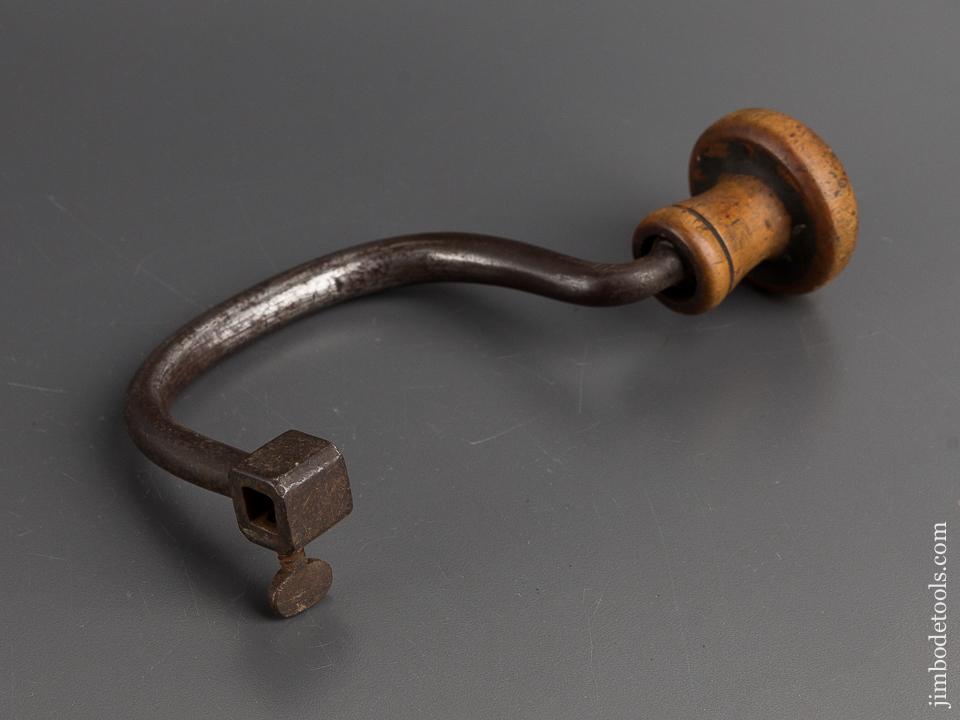 Early Miniature 7 1/4 inch Pocket-Sized Brace for Piano or Undertaker - 82233R