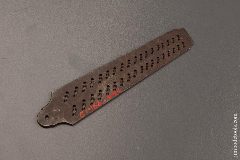 Beautiful Early French Screw Plate - 82249RU