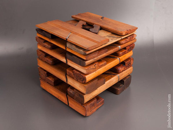 Complete Harlequin Set of 18 Hollows & Rounds Molding Planes - 82262