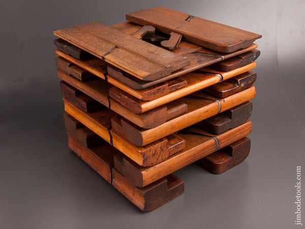 Complete Harlequin Set of 18 Hollows & Rounds Molding Planes - 82263