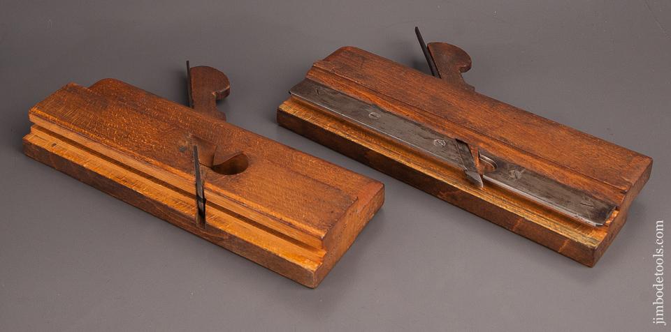 Pair of 1/2 inch Tongue & Groove Planes by EASTWOOD circa 1851-99 YORK — 82288