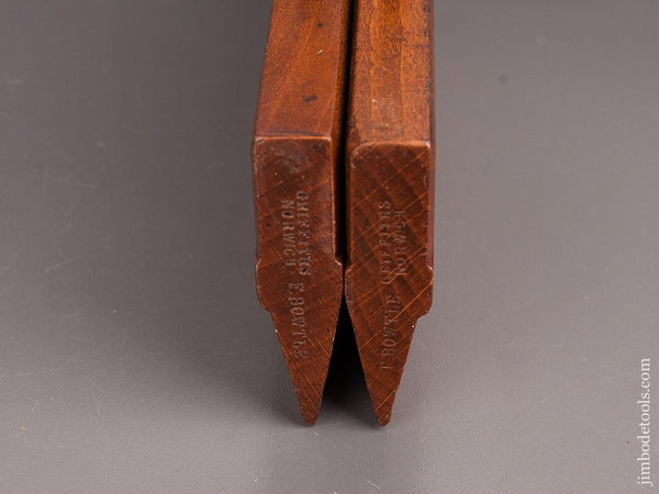 Pair of GRIFFITHS NORWICH Side Rabbet Planes circa 1803-1958 EXTRA FINE - 82290