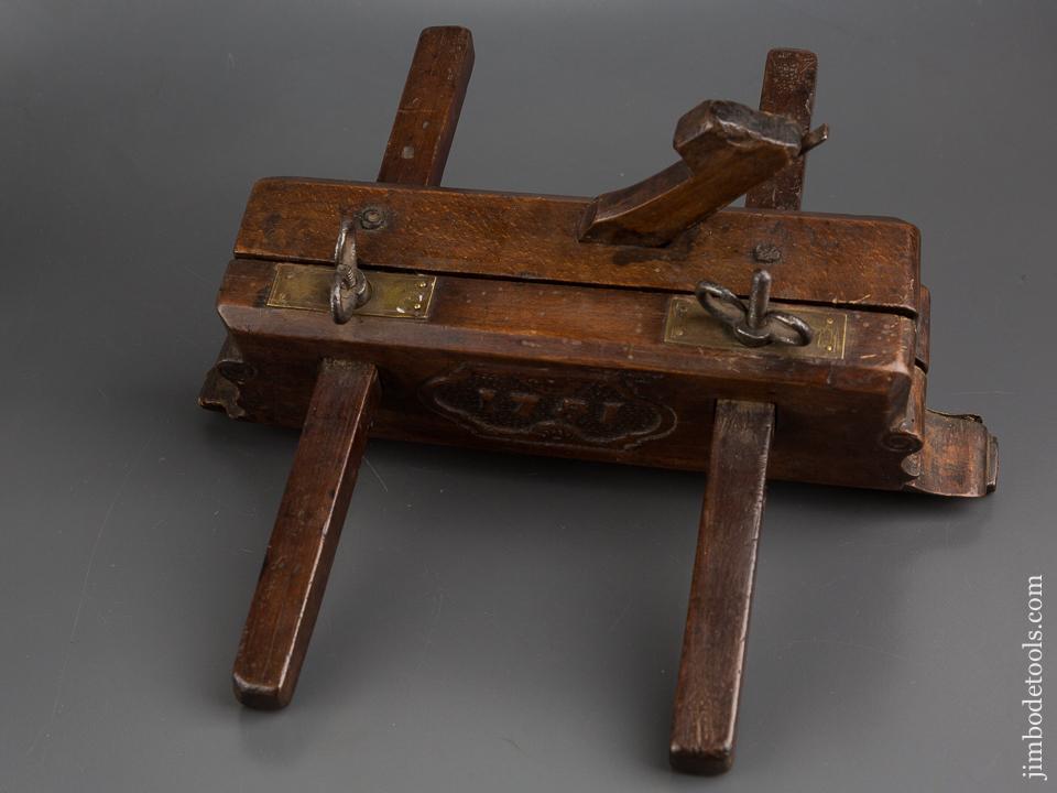 1781 Dated! Dutch Plow Plane FINE - 82293U