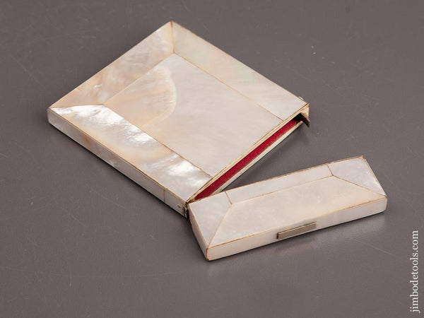 Stunning Mother of Pearl Calling Card Case - 82296