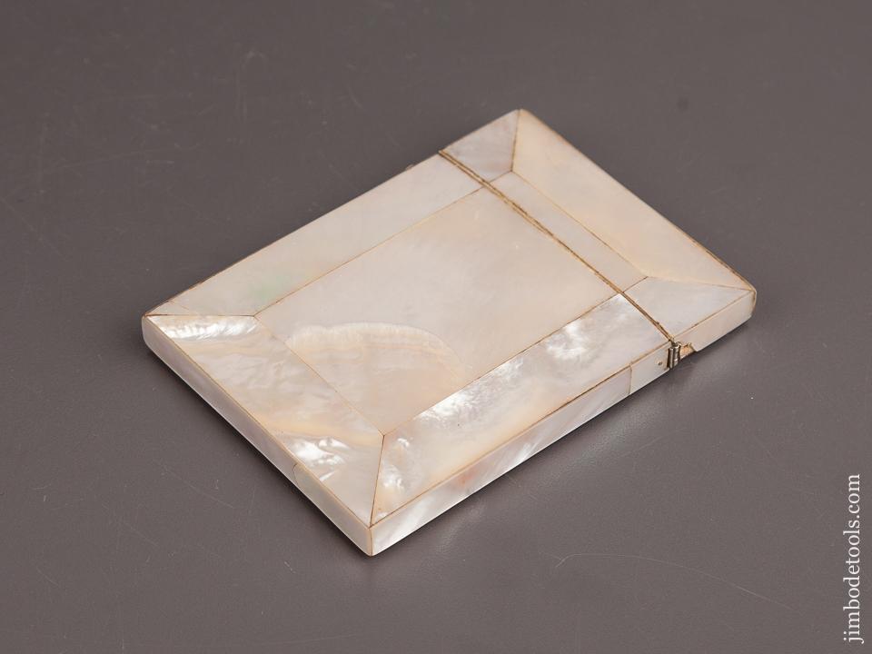 Stunning Mother of Pearl Calling Card Case - 82296