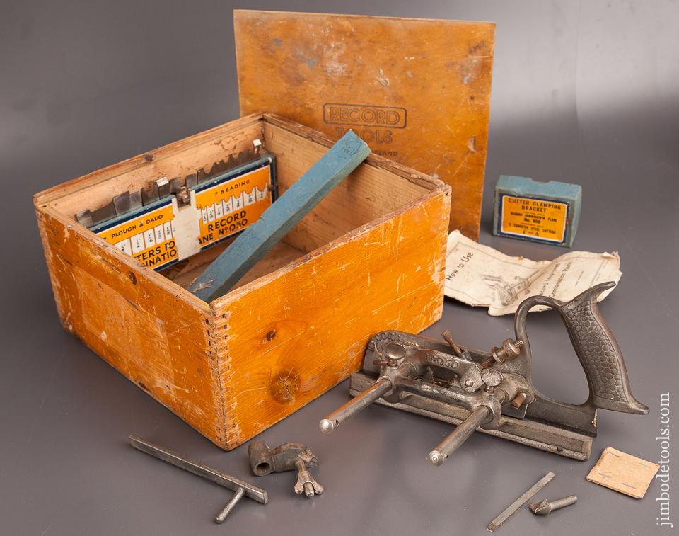RECORD No. 050 Plough Plane 100% COMPLETE in Original Box - 82310