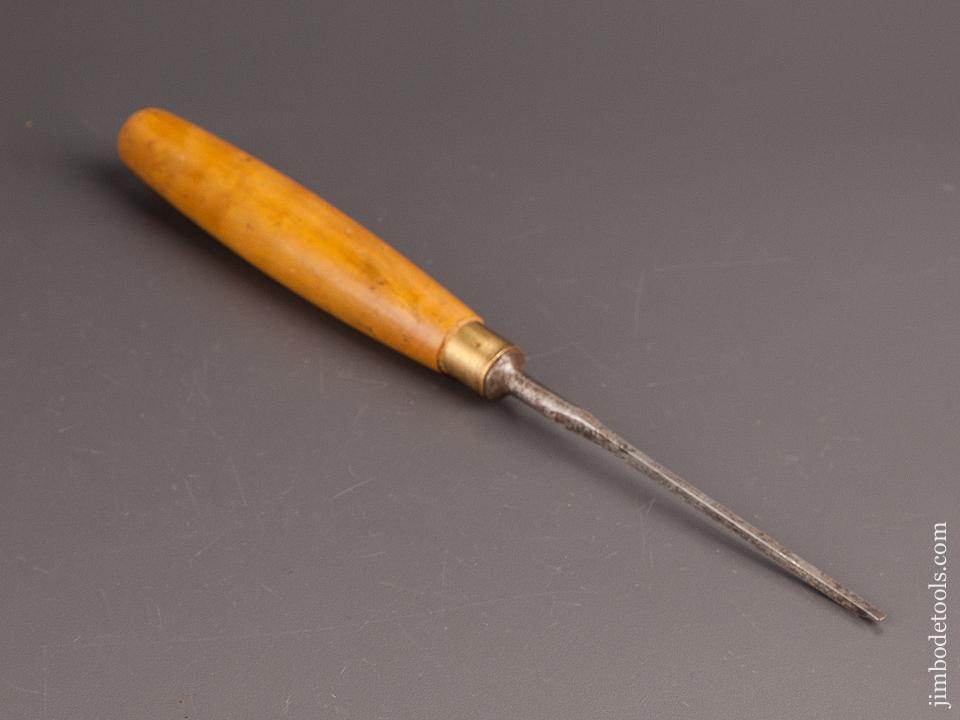 1/16 x 9 3/4 inch Boxwood Handled Chisel - 82324