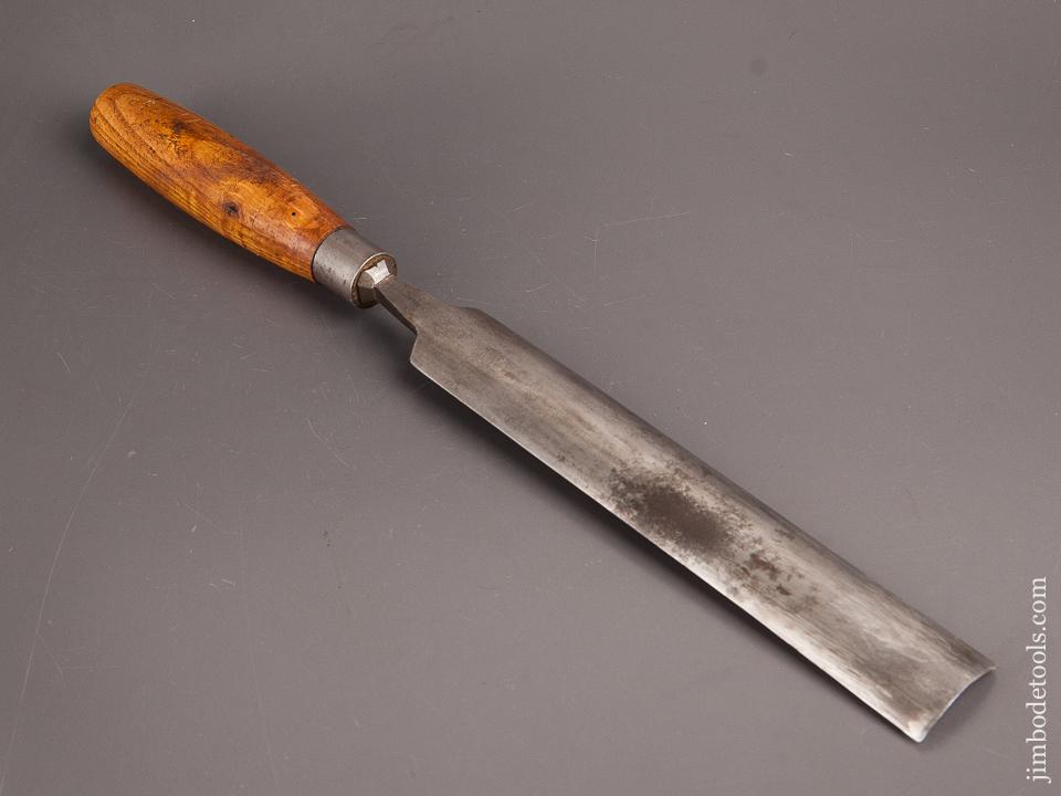 Extra Fine Ash Handled 1 1/2 x 16 3/4 inch SORBY No. 5 Sweep Pattern Makers Gouge - 82331