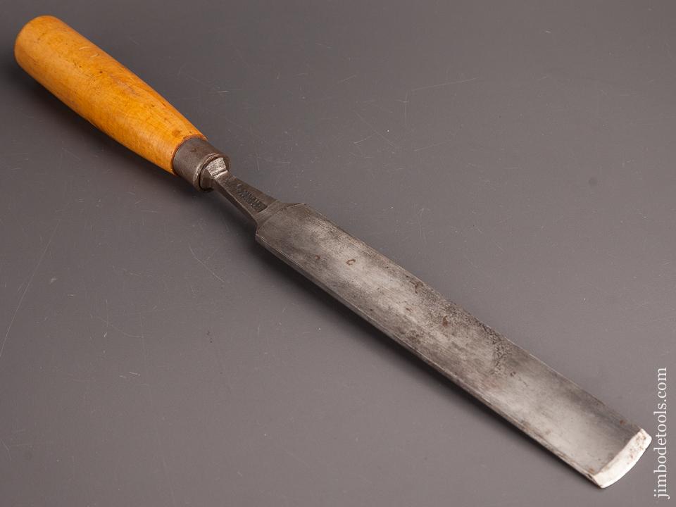 Extra Fine Boxwood Handled 1 1/4 x 15 1/4 inch SORBY No. 3 Sweep Pattern Makers' Gouge - 82332