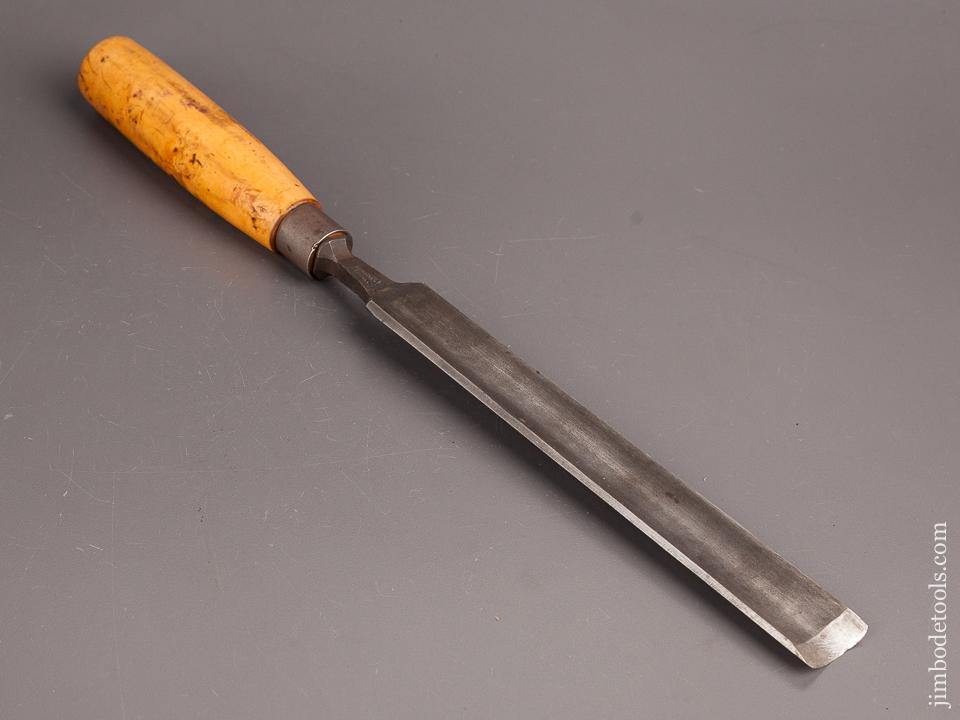 Extra Fine Boxwood Handled 1 1/8 x 15 1/2 inch SORBY No. 5 Sweep Pattern Makers Gouge - 82333