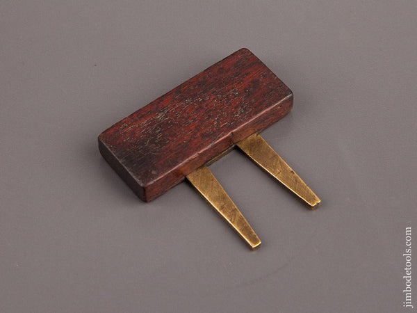 2 3/4 inch Brass & Mahogany Dovetail Gauge - 82353
