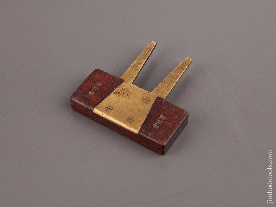 2 3/4 inch Brass & Mahogany Dovetail Gauge - 82353