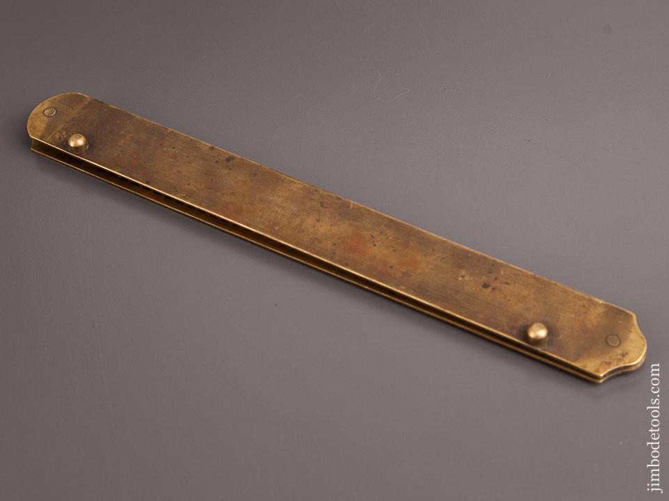 Early Brass Braille Writing Rule - 82354