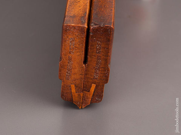 Pair of Side Snipe Moulding Planes by AMES LONDON circa 1800-52 EXTRA FINE - 82355