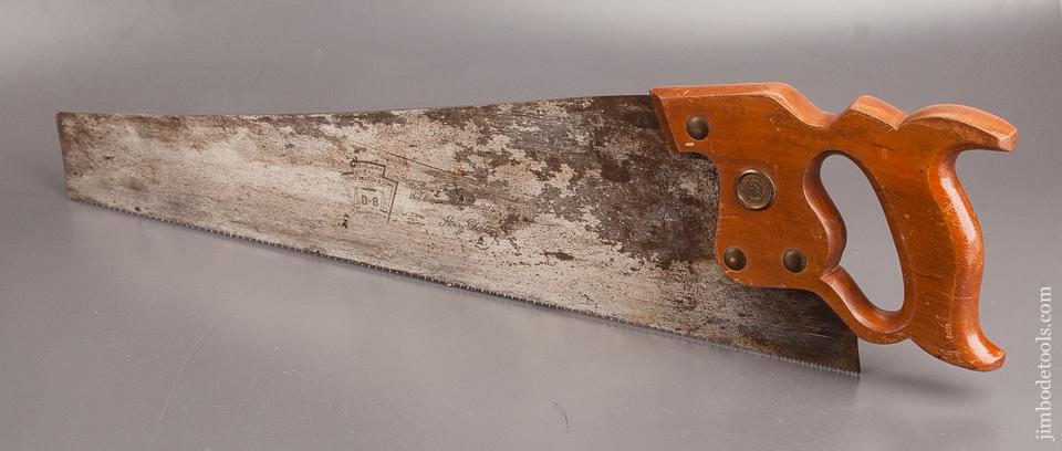 12 point 20 inch Crosscut DISSTON D8 Hand Saw - 82379