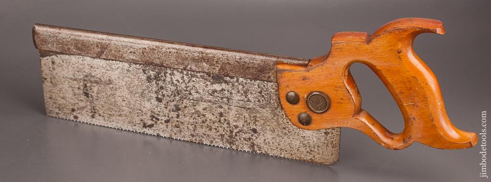 14 point 12 inch Rip DISSTON No. 4 Back Saw - 82380